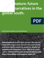 Humannature: Future Spatial Narratives in The Global South.: Andres Barrios/ Bauhaus Universität Weimar