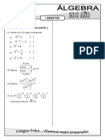 Sem 1-Álgebra - 2do Año