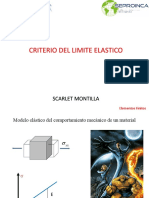 Criterio del límite elástico y modelos de comportamiento mecánico