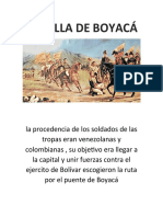 Batalla de Boyacá