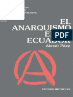 El Anarquismo en El Ecuador - Paez, Alexei