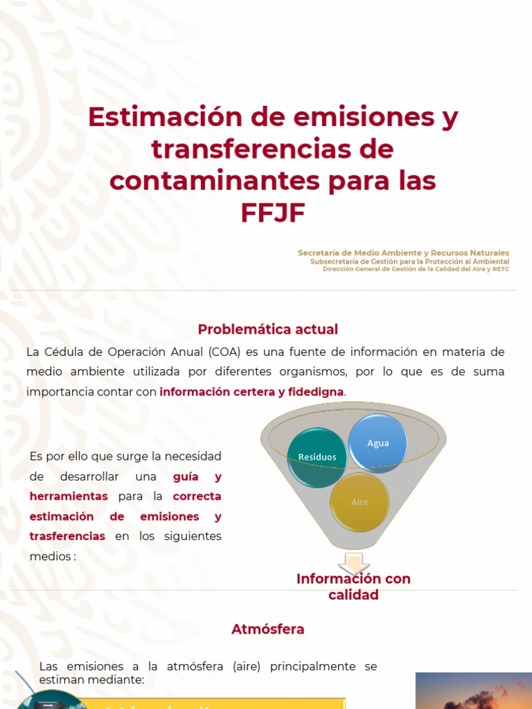 Estimación de Emisiones Contaminantes FFJF | PDF | Compuesto orgánico ...