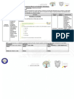 Planificación de actividades semanales sobre agentes patógenos y enfermedades