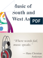 Unit III: Music of South and West Asia