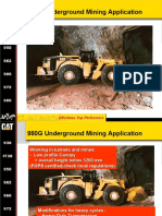 980G Underground Mining Application