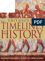 Timelines of History the Ultimate Visual Guide to the Events That Shaped the World by DK, Smithsonian