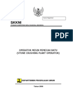 SKKNI-2006-Mesin Pemecah Batu