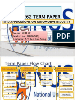 Me4262 Term Paper: Rfid Applications On Automotive Industry