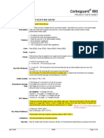 Carboguard 893: Selection & Specification Data