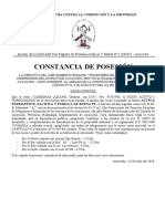 Año de La Lucha Contra La Corrupción y La Impunidad