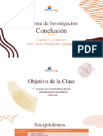 3° Conclusión