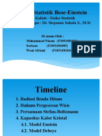 Aplikasi Statistik Bose-Einstein Nizam