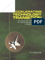 Accelerating Technology Transition Bridging The Valley of Death For Materials and Processes in Defense Systems by National Research Council (U.S.) - Committee On Accelerating Technology Transition (