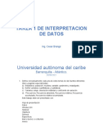 Tarea 1 Interpretacion de Datos