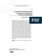 How Kristo Democratized Langit: The Discourse of Liberation in Christianized Katagalugan