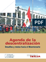 Agenda de La Descentralizacion