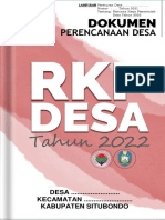 Rancangan RKP Desa 2026 | PDF