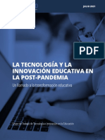 La Tecnologia y La Innovacion Educativa en La Post Pandemia Un Llamado a La Transformacion Educativa 1