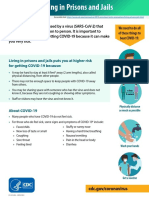 Living in Prisons and Jails Puts You at Higher Risk For Getting COVID-19 Because