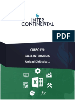 UNIDAD DIDÁCTICA 1 Excel Intermedio