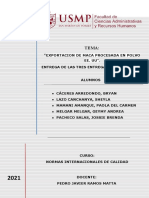 Exportación de maca procesada en polvo a EE.UU