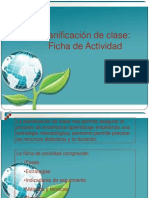 Capacitación  Ficha de Actividad CETPRO Sesión Clase