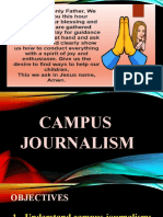 Intro To Campus Journ