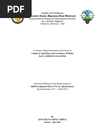 Crop-Sci - Practicum Narrative Report
