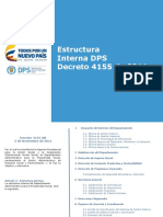 Estructura interna DPS decreto 4155