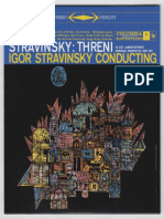 Stravinsky Complete Columbia Album Collection Sleeve CD 21 Front