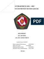 Laporan Uji Kuantitatif Protein XII AK 5