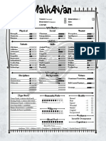 V20 1-Page Neonate Malkavian Interactive