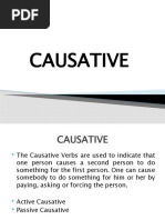 CAUSATIVE