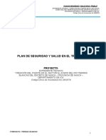 Plan de Seguridad y Salud en El Trabajo El Aero