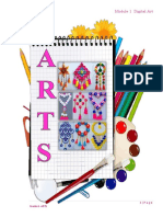 Module 1-Digital Art: 1 - Page Grade 6 - ARTS