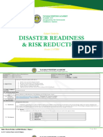 Disaster Readiness & Risk Reduction: Grade 11-STEM