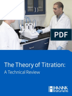 Theory of Titration: A Technical Review