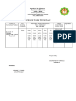 January Work Week Plan