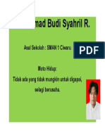 Mochamad Budi Syahril R