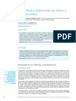 - Ansiedad y depresion en ninos y adolescentes