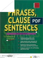 Phrases, Clauses, and Sentences-George Davidson