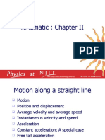 Kinematic Motion Concepts