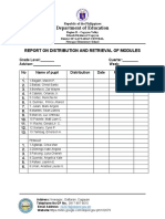 Dist. and Retrieval Form