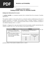 Statistics and Probability 12 LAS 3