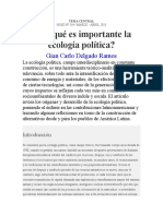 Gian Carlo Delgado Ramos - Por Qué Es Importante La Ecología Política