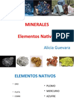 2A. Elementos Nativos y Sulfuros