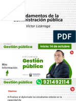 Fundamentos de la administración pública y modelos de gestión