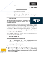 Opinión 082-2021 - CAMARA COMERCIO LIMA - Requisitos para Desempeñarse Como Arbitro PDF