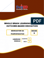 Whole Brain Learning System Outcome-Based Education: Edukasyon Sa Pagpapakatao Grade