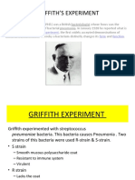 Griffith'S Experiment: Frederick Griffith (1877-1941) Was A British Bacteriologist Whose Focus Was The